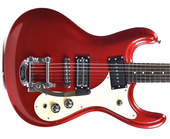 Електрогітара DANELECTRO 64D (Red Metallic), image , зображення 3