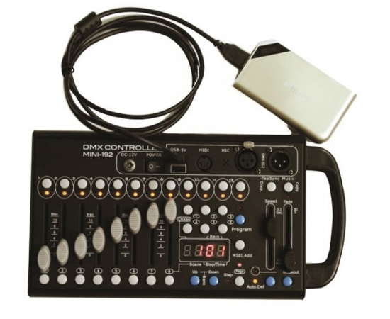 Міні DMX контролер MINI-192B, image , зображення 2