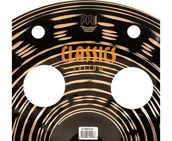 Тарелка Meinl CC-18DASTK Classics Custom Dark 18" Trash Stack, фото , изображение 3