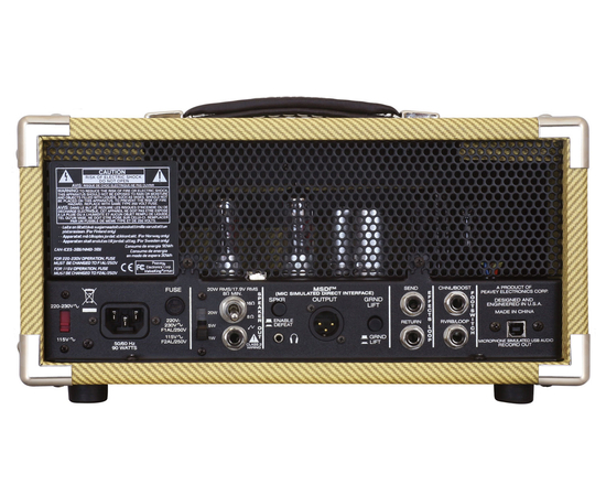 Гитарный усилитель PEAVEY Classic 20 MH Mini Amp Head, фото , изображение 3