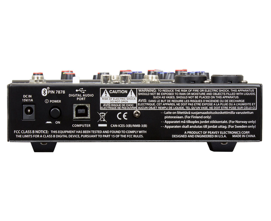 Мікшерний пульт PEAVEY PV6 BT, image , зображення 3