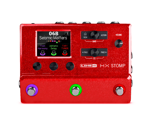 Гитарный процессор LINE6 HX Stomp Limited Edition Red - 141346 за 0 грн. | 4Club