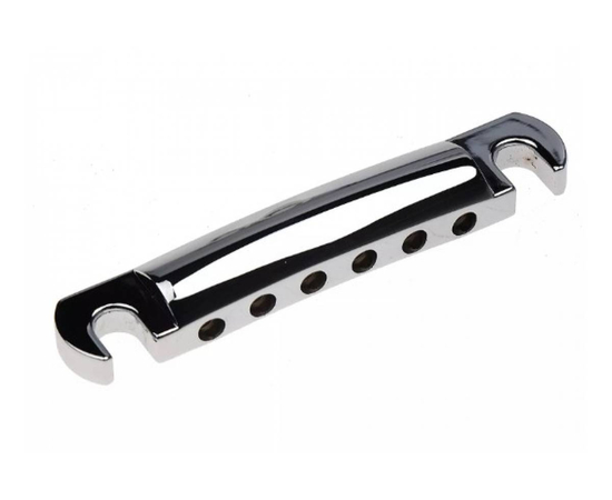 Струнодержатель GIBSON CHROME STOP BAR, фото , изображение 4