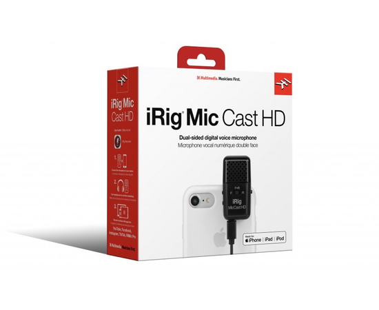 Микрофон IK MULTIMEDIA iRig Mic Cast HD - 141722 за 6270 грн. | 4Club