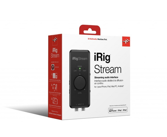 Аудиоинтерфейс IK MULTIMEDIA iRig Stream - 141720 за 6270 грн. | 4Club