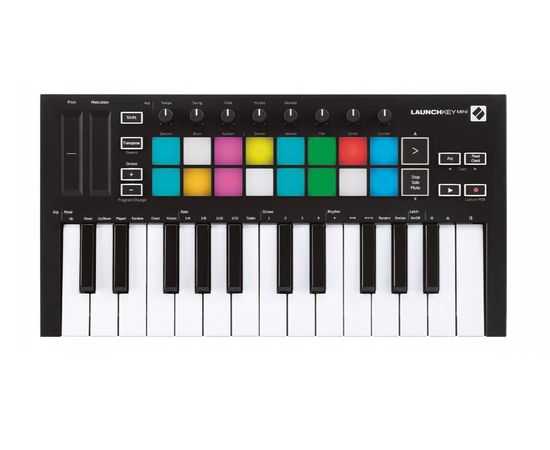 MIDI клавиатура NOVATION LaunchKey Mini MK3
