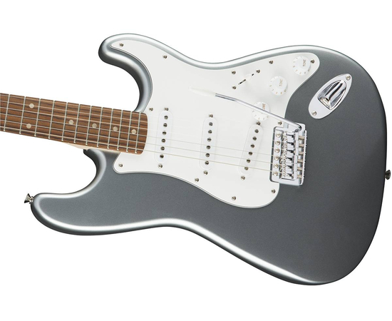 Электрогитара SQUIER by FENDER AFFINITY STRATOCASTER LRL SLICK SILVER, фото , изображение 4