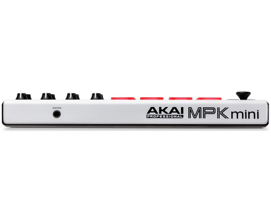 MIDI клавиатура AKAI MPK MINI MK2 WHITE, фото , изображение 5