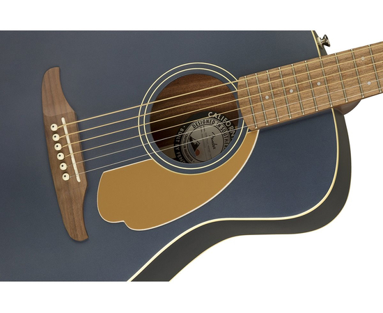 Гитара электроакустическая FENDER MALIBU PLAYER MIDNIGHT SATIN, фото , изображение 4