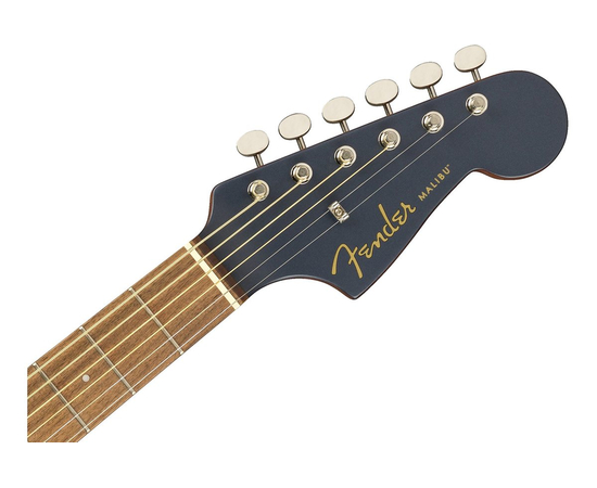 Гитара электроакустическая FENDER MALIBU PLAYER MIDNIGHT SATIN, фото , изображение 6