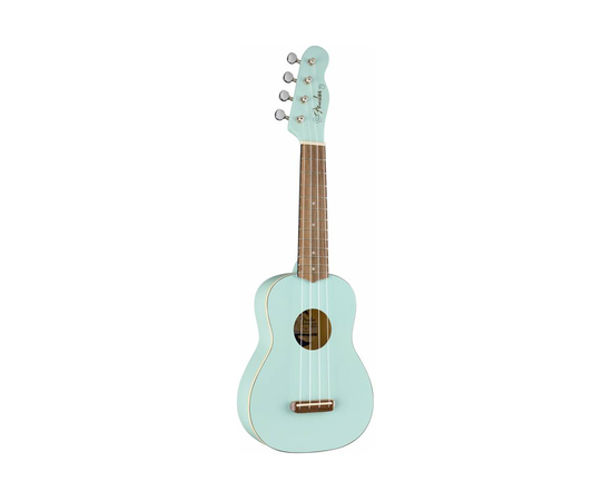 Укулеле FENDER UKULELE VENICE SOPRANO DAPHNE BLUE WN, фото , изображение 3