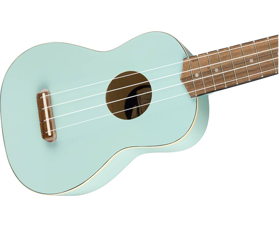 Укулеле FENDER UKULELE VENICE SOPRANO DAPHNE BLUE WN, фото , изображение 4