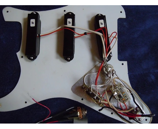 Именная панель для электрогитары Vince Gill"s EMG VG20 (evo1)Именная панель для электрогитары Vince Gill"s EMG VG20 (evo1)