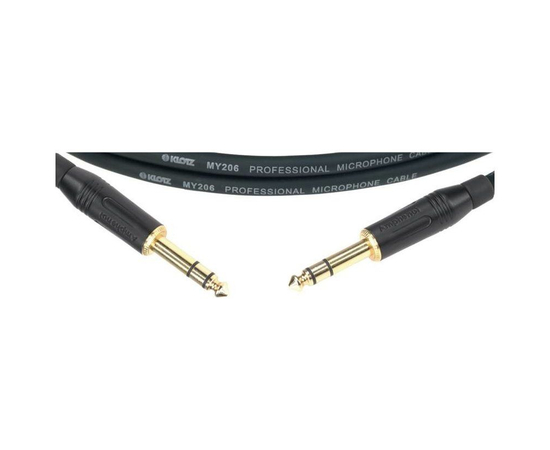 Кабель KLOTZ B-3PP1 BALANCED PATCHCORD JACK GOLD 10 M, фото , изображение 2