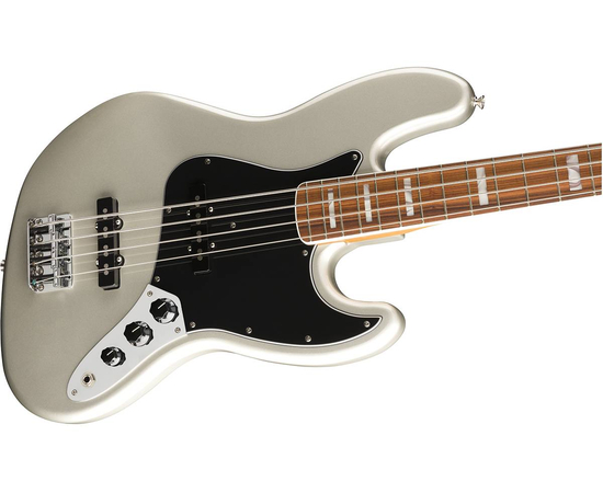 Бас-гитара FENDER VINTERA '70s JAZZ BASS PFN INCA SILVER, фото , изображение 3