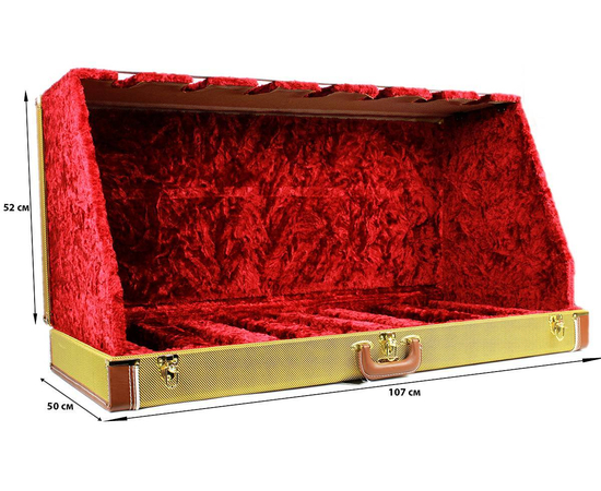 Стенд гитарный FENDER CLASSIC SERIES CASE STAND TWEED 7 GUITAR, фото 