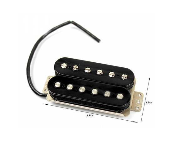 Звукосниматель Fender Double-tap Humbucking Pickup Black, фото , изображение 2