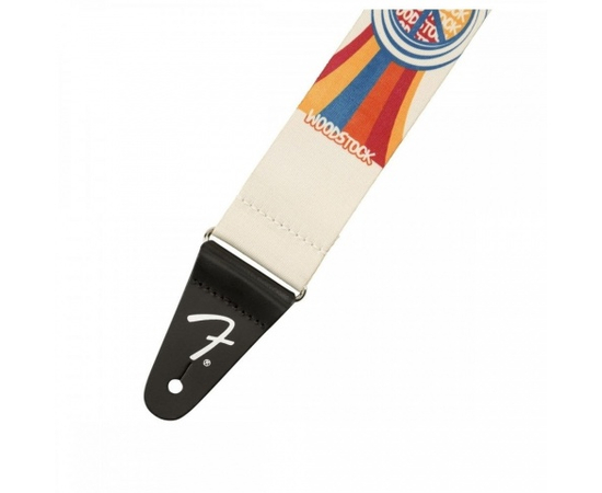 Ремінь гітарний FENDER WOODSTOCK STRAP, PEACE, image , зображення 3