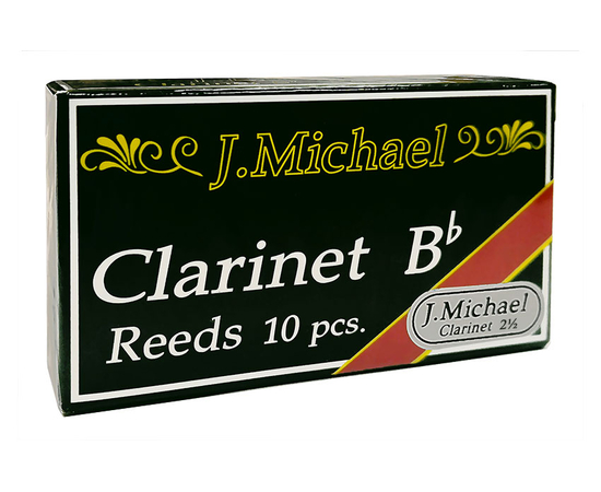 Трости для кларнета J.MICHAEL R-CL2.5 BOX - Bb Clarinet 2.5 - 10 Box - 142217 за 269 грн. | 4Club