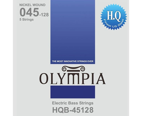 Струны для бас-гитары OLYMPIA HQB45128