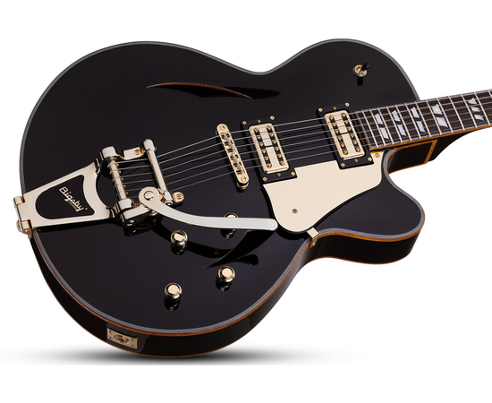 Полуакустическая гитара SCHECTER COUPE G.BLK