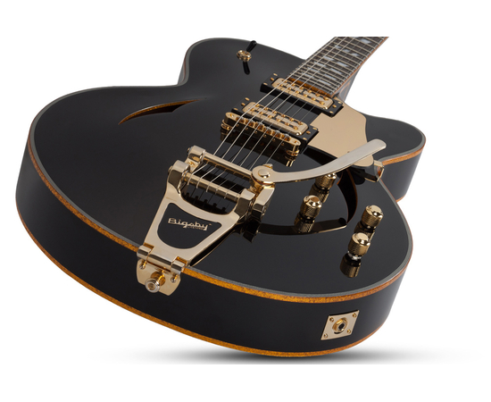 Полуакустическая гитара SCHECTER COUPE G.BLK