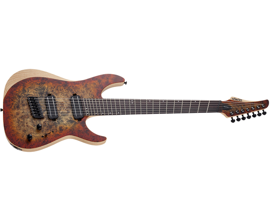 Семиструнная электрогитара SCHECTER REAPER-7 MS INFERNOBURST - 142138 за 0 грн. | 4Club