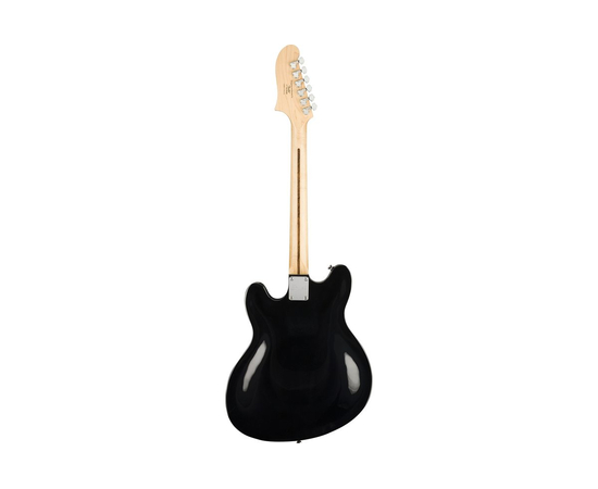 Гитара полуакустическая SQUIER by FENDER AFFINITY SERIES STARCASTER MAPLE FINGERBOARD BLACK, фото , изображение 2