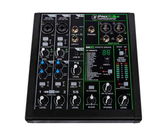 Микшерный пульт MACKIE PROFX6V3