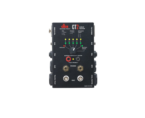 Тестер для кабелей DBX CT-2, фото , изображение 2