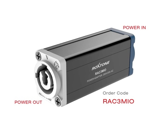 Переходник Roxtone RAC3MIO POWER IN - POWER OUT - 142512 за 338 грн. | 4Club