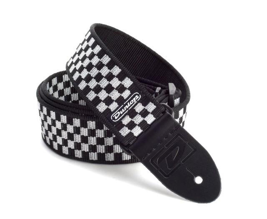 Гитарный ремень DUNLOP D3831BK BLACK AND WHITE CHECK - 142855 за 1147 грн. | 4Club