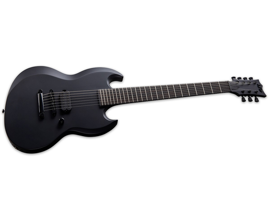 Электрогитара ESP LTD VIPER-7 BARITONE BLACK METAL
