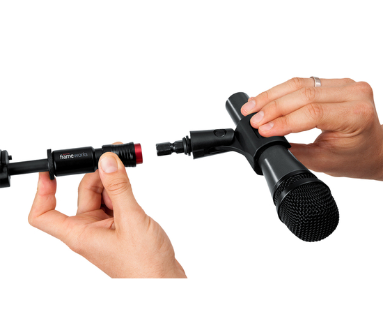 Адаптер для микрофонного держателя GATOR FRAMEWORKS GFW-MIC-QRTOP Quick Release Mic Attachment