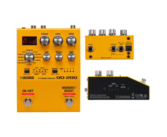 Педаль ефектів Boss OD-200, image , зображення 4