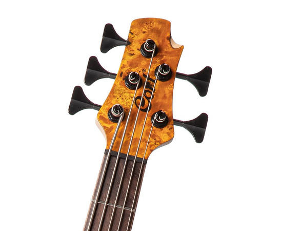 Бас-гитара CORT A5 Plus SC (Amber Open Pore)