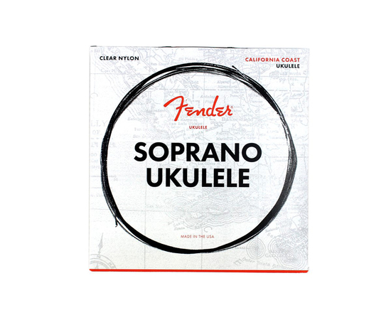 Струны для укулеле FENDER UKULELE STRINGS, SOPRANO - 143615 за 272 грн. | 4Club
