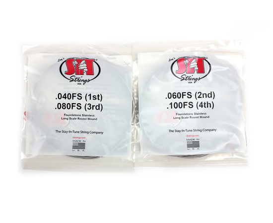 Струны для бас-гитар SIT STRINGS FS40100L