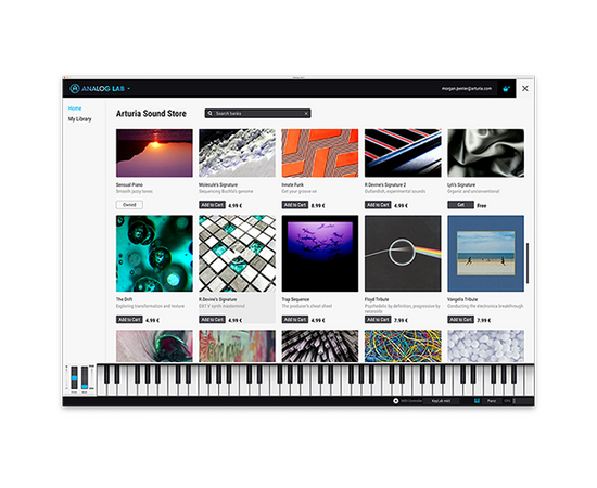 Программное обеспечение Arturia Analog Lab 4