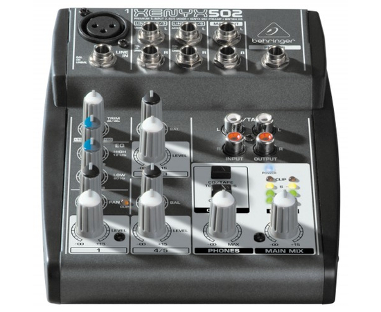Микшерный пульт Behringer XENYX502