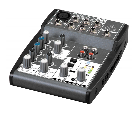 Микшерный пульт Behringer XENYX502 - 39220 за 0 грн. | 4Club