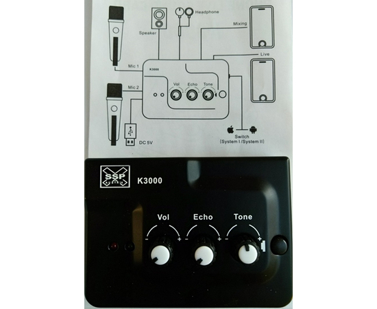 Мини-микшер DJ Lights K3000 - 143834 за 0 грн. | 4Club