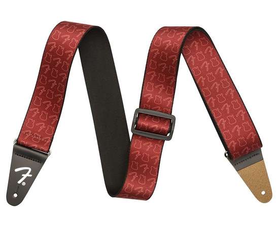 Гитарный ремень FENDER 2' ICON STRAP TELE BURGUNDY - 143709 за 0 грн. | 4Club