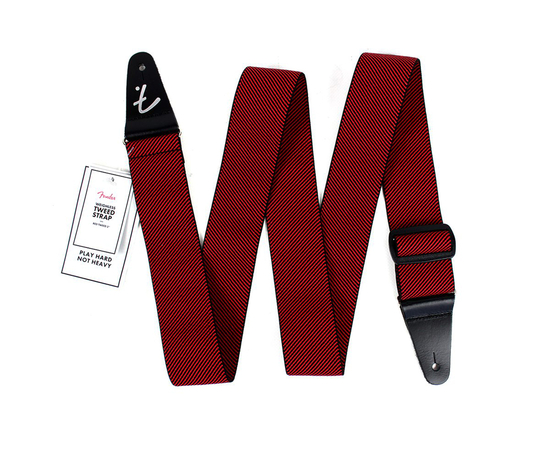 Ремень гитарный FENDER WEIGHLESS TWEED STRAP, RED - 143645 за 1541 грн. | 4Club
