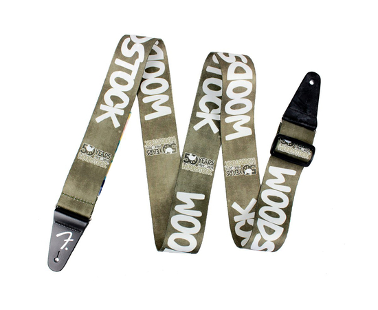 Гитарный ремень FENDER WOODSTOCK STRAP BLACK - 143646 за 0 грн. | 4Club
