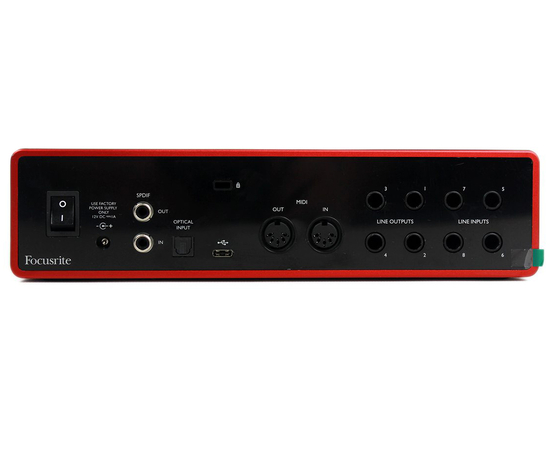 Аудиоинтерфейс FOCUSRITE Scarlett 18i8 3rd gen