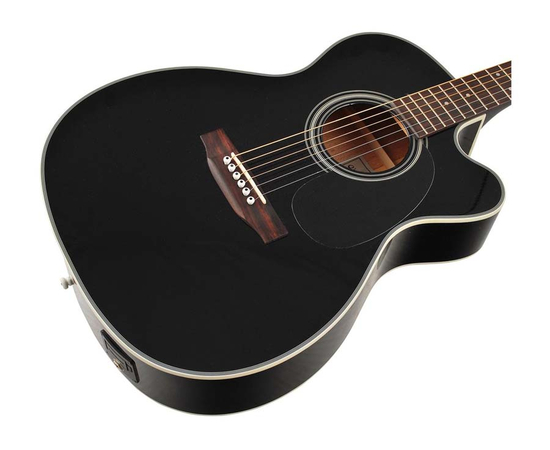 Электроакустическая гитара Sigma 000MC-1STE-BK+