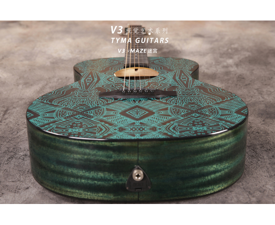 Электроакустическая гитара Tyma V-3 Maze