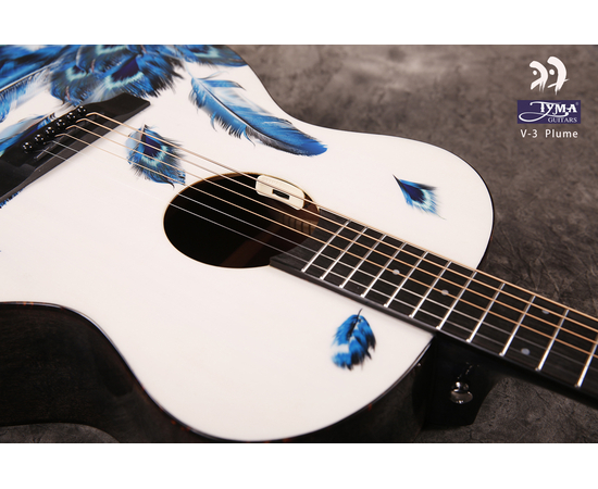 Электроакустическая гитара Tyma V-3 Plume