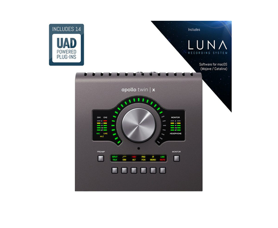 Аудиоинтерфейс UNIVERSAL AUDIO Apollo Twin X Quad - 142474 за 0 грн. | 4Club